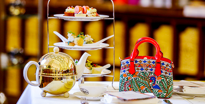 Available now: The limited edition Tory Burch x TWG Tea Grand High Tea Set