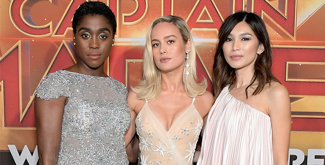 Best dressed of the week: The cast of Captain Marvel