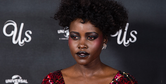 Lupita Nyong’O’s most experimental makeup looks from the ‘Us’ premieres so far