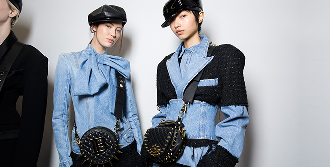 Accessory of the day: Balmain’s AW19 studded everything