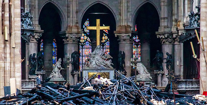 Notre-Dame fire aftermath — what’s left?