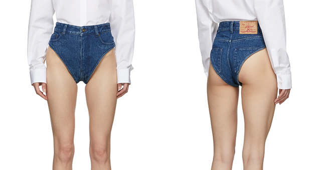 Would you buy these RM1,260 denim panties from Y/Project?