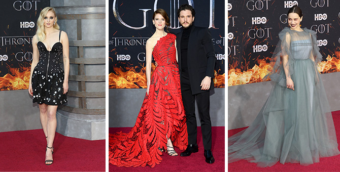 What the stars wore to the final Game of Thrones season premiere
