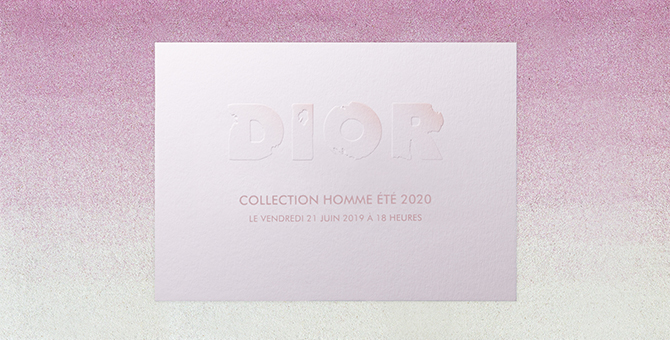 Watch the Dior Men SS20 livestream here