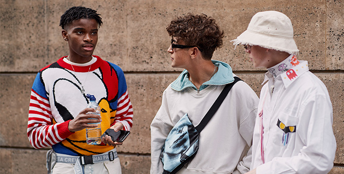 All the wonderfully playful outfits we spotted at Paris Men’s Fashion Week