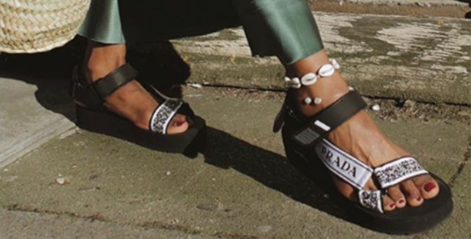 Those chunky, “ugly” sandals you used to wear as a kid are back in fashion