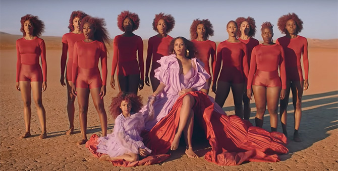 All of the stunning outfits from Beyoncé’s ‘Spirit’ music video