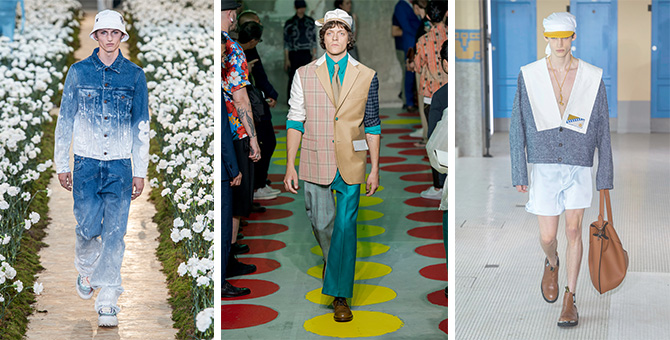 7 Key fashion trends from menswear Spring/Summer 2020