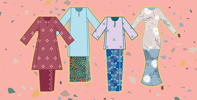 Malaysian Baju Kurung 101: A cheat sheet to the different types of the traditional attire