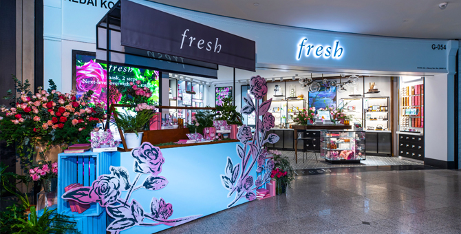 This week’s headlines: Fresh’s first store in Malaysia, Angelina Jolie bares her tatts for Guerlain, and more