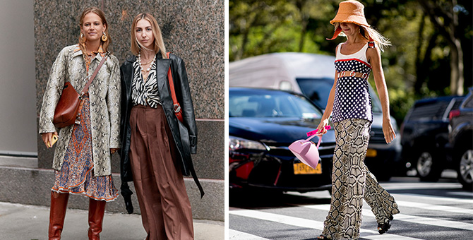 NYFW SS20 Street style: 20 Ideas on how to incorporate fierce animal print into your OOTDs