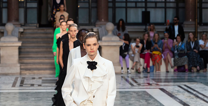 In pictures: London Fashion Week SS20 Day 3: Victoria Beckham, Chayalan and Simone Rocha