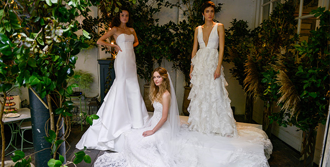 New York Bridal Fashion Week AW2020: Trends to know