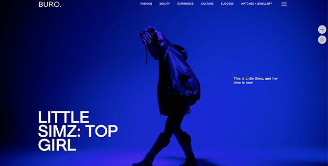 Buro. London is now live and their first cover star is rising rap superstar Little Simz