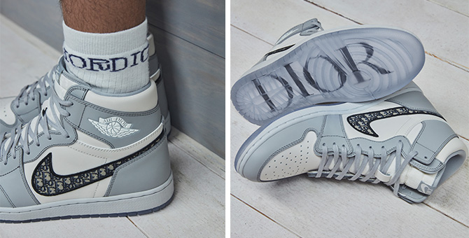 Fashion buzz: Dior and Nike collaborate for a limited edition of Air ...