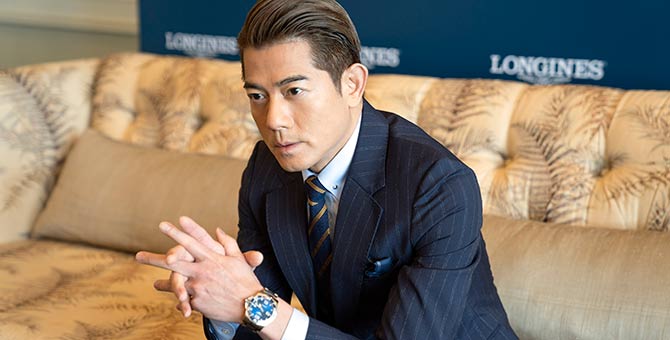 How Aaron Kwok lives by the philosophy of “Elegance is an Attitude”