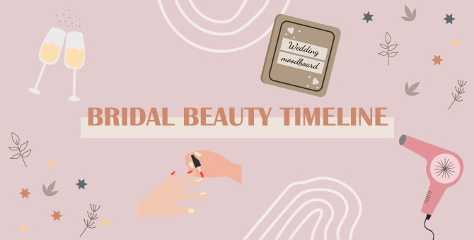 #BuroBrides: The ultimate wedding beauty timeline — how to prep for the big day by the month