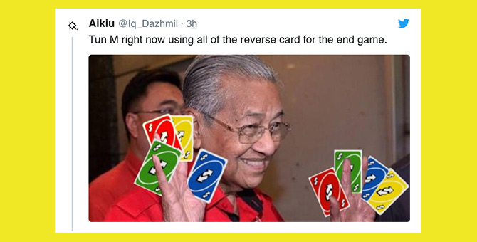 13 Best Twitter reactions to the current “betrayal” in our Malaysian politics scene