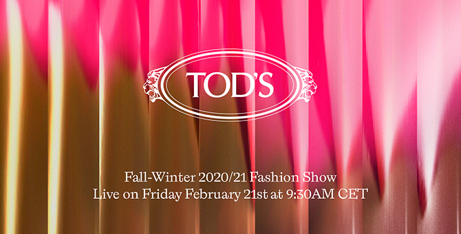 Watch the Tod’s AW20 livestream here