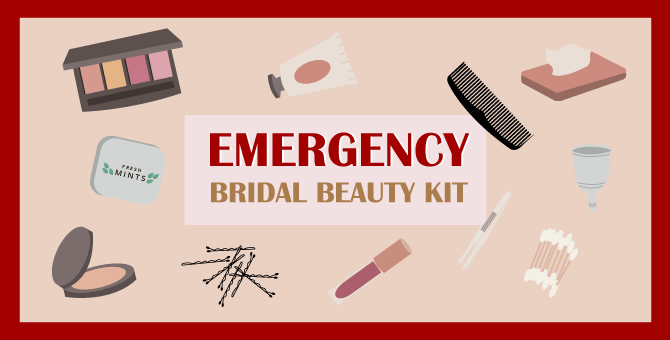 #BuroBrides: What to put in your emergency bridal beauty kit