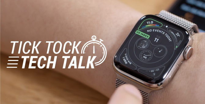 Tick Tock Tech Talk: A review of the Apple Watch Series 5 in 60 seconds