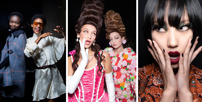 Best backstage moments from Autumn/Winter 2020