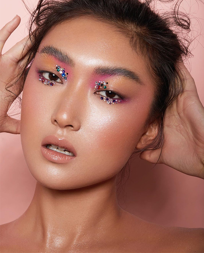 Maximalist makeup is injecting the colour we all need in our lives right now