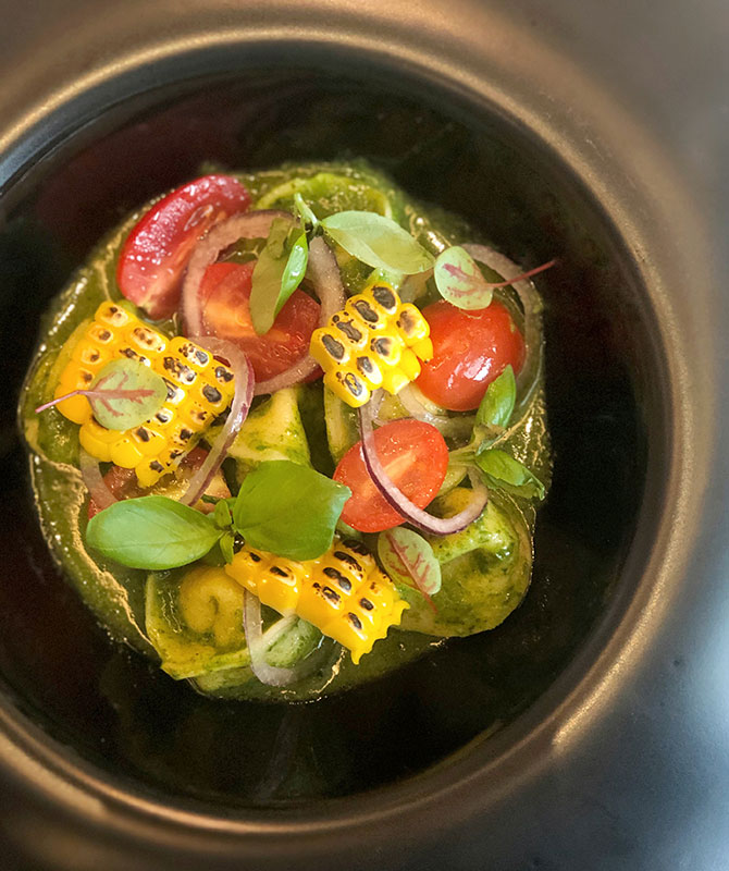 How to make Corn Tortellini the way The St. Regis Kuala Lumpur makes it