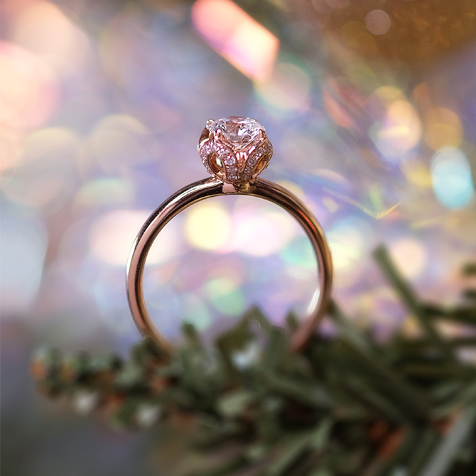 The Tiffany® Setting Engagement Ring in Platinum