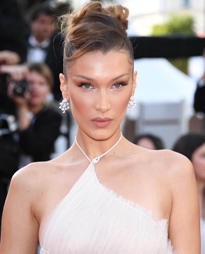 How to get Bella Hadid's fox eyes: A makeup artist on face tape