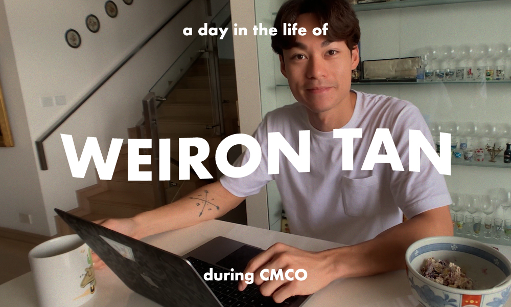 Malaysian racing driver Weiron Tan on what he does in a day during CMCO, tips for fitness on-the-go, and more