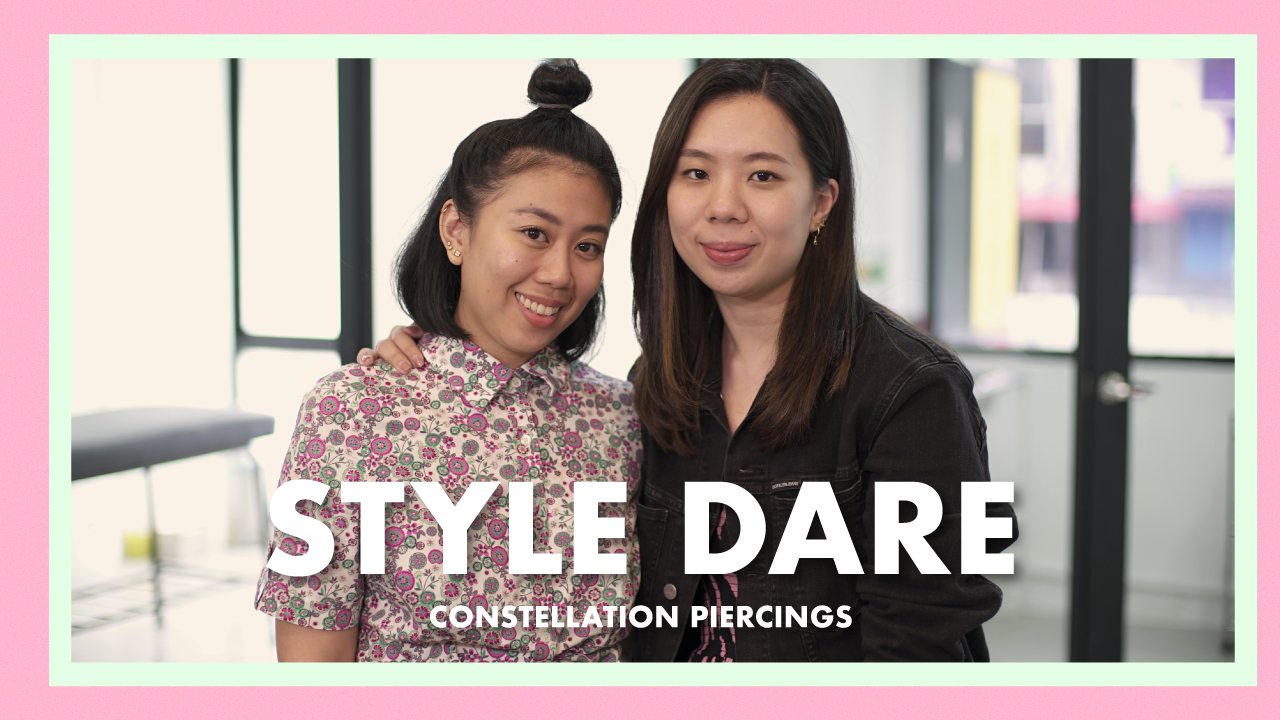BURO Style dare: The fashion team get constellation piercings