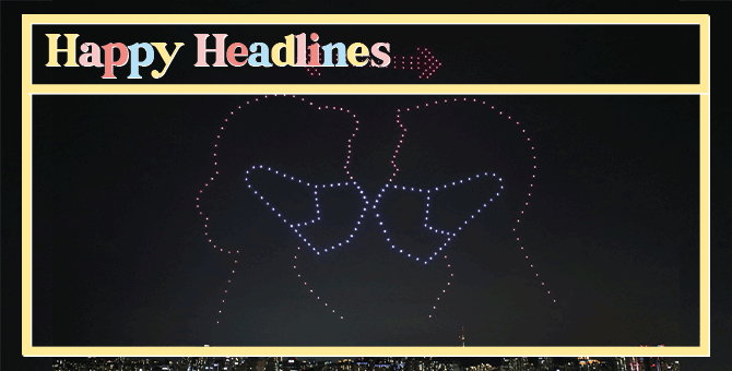 #HappyHeadlines: Beijing reports no new cases since cluster outbreak, drones light up Korean skies and women’s football gets a boost