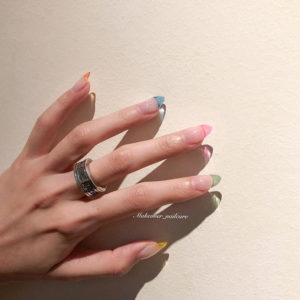 Pastel nail art trend