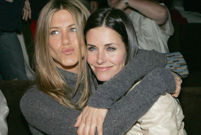 Jennifer Aniston Courtney Cox friendship