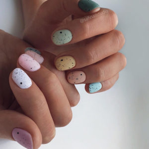 Pastel nail art trend