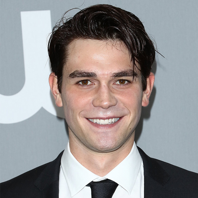 Kj Apa Natural Hair Colour Black