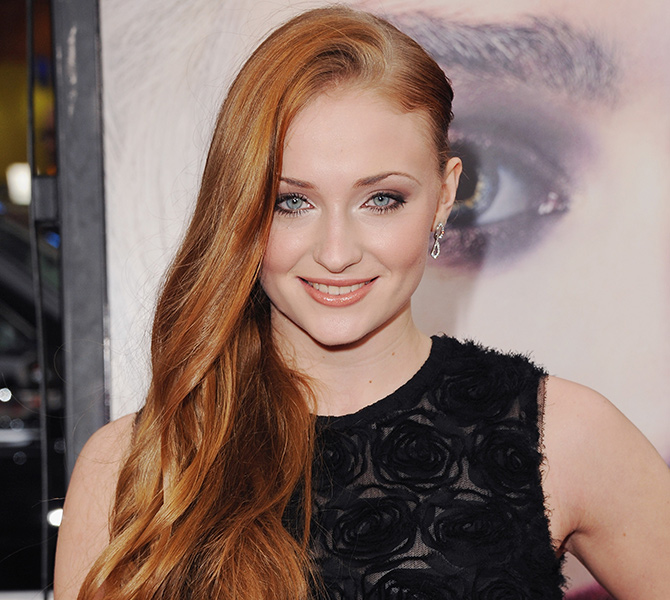 Sophie Turner Red Hair