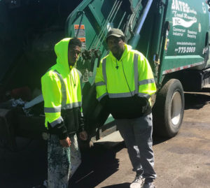 Rehan Staton sanitation worker