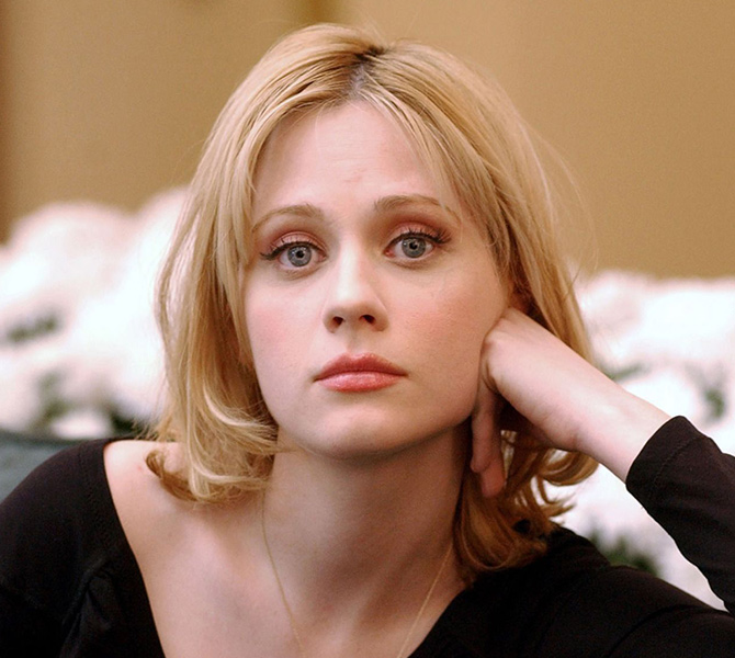 Zooey Deschanel Natural Hair Colour Blonde