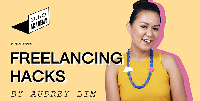 BURO Academy: How to be a successful freelancer, by presenter, moderator and voiceover actor Audrey Lim