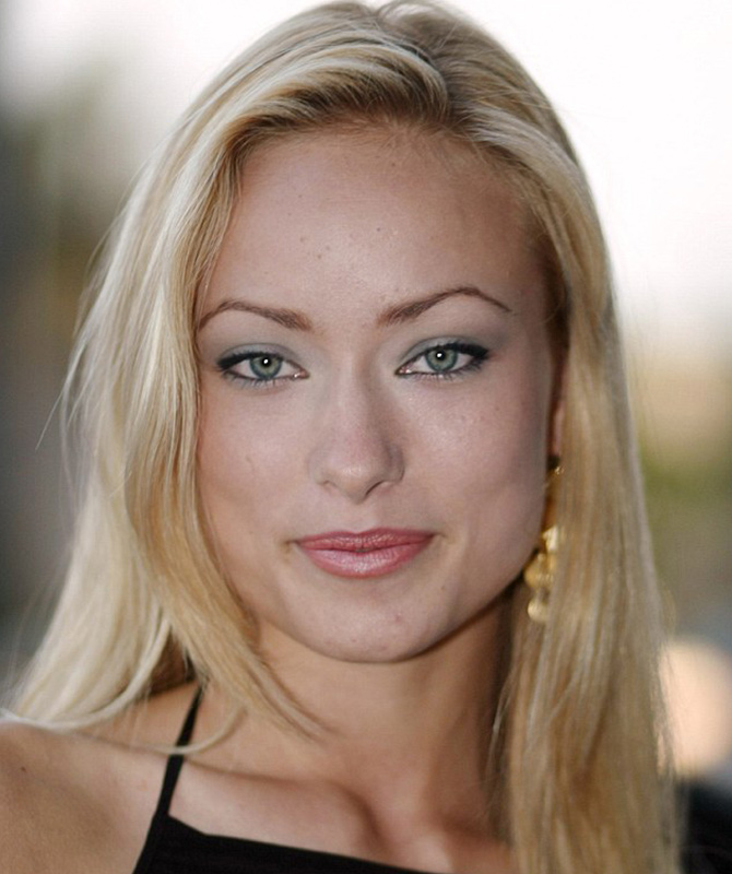 Olivia Wilde Natural Hair Colour Blonde