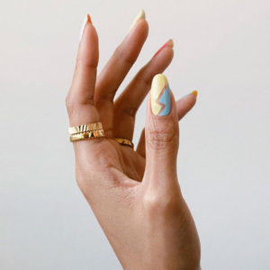 Pastel nail art trend