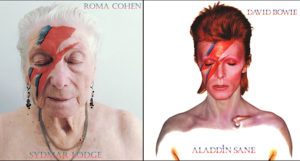 Nursing home remakes classic music album covers David Bowie