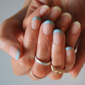 Pastel nail art trend