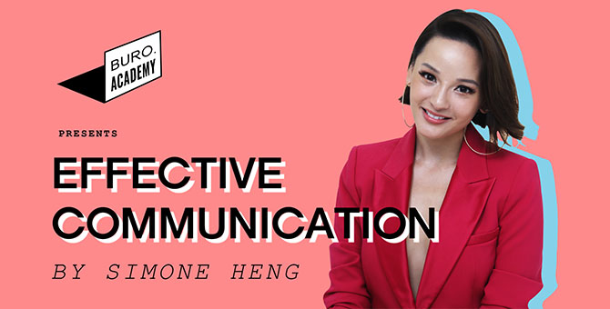 BURO Academy: How to communicate effectively, according to professional keynote speaker Simone Heng