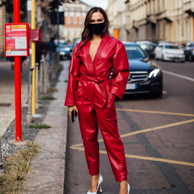 Street style in the New Normal: Here’s how Milan’s fashion pack embrace leather weather