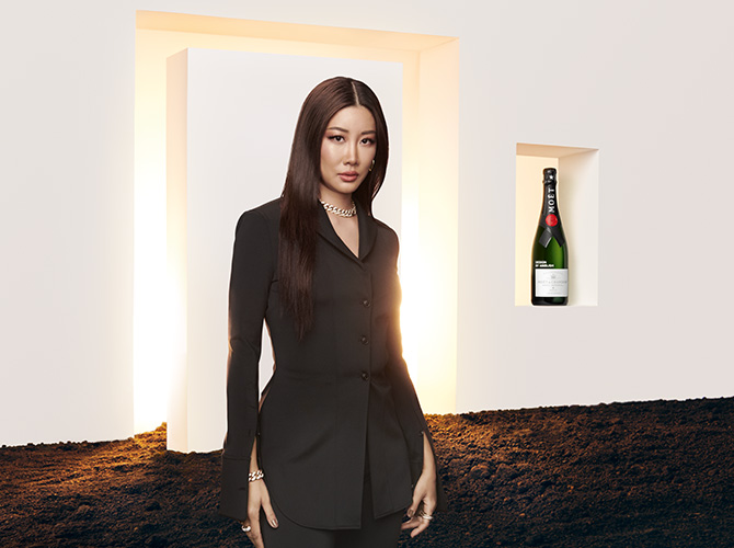 Moët & Chandon x Ambush: Yoon Ahn on designing the limited edition bottle (for a good cause)