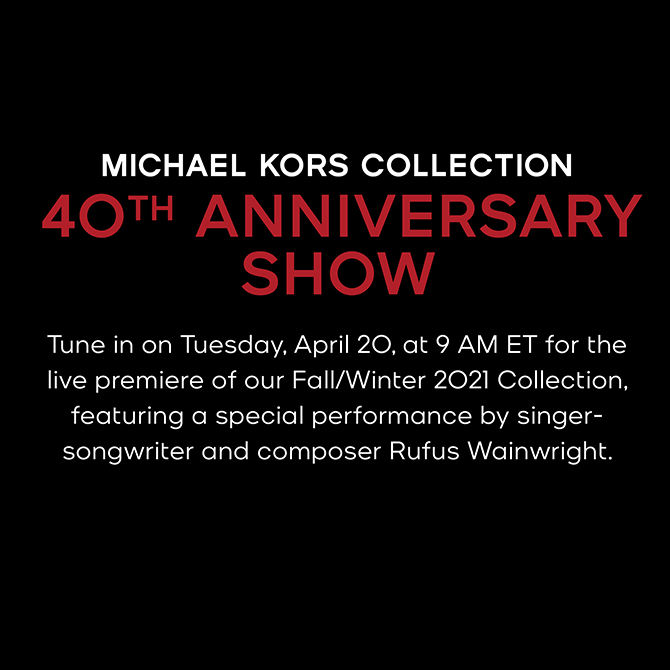 Watch the Michael Kors AW21 livestream here