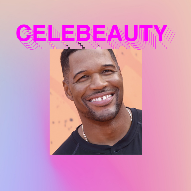 Celebeauty Michael Strahan Says Goodbye To His Infamous Tooth Gap This Viral Tiktok Foundation 